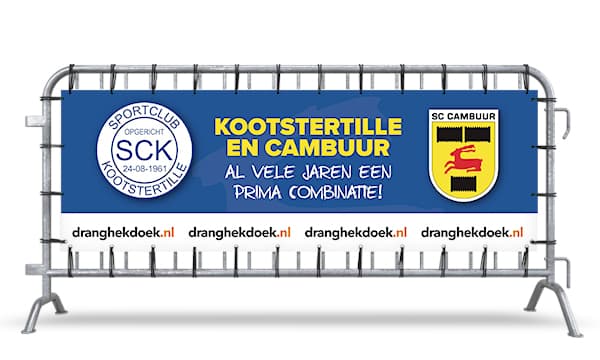 Dranghekdoek voor SC Kootstertille en SC Cambuur