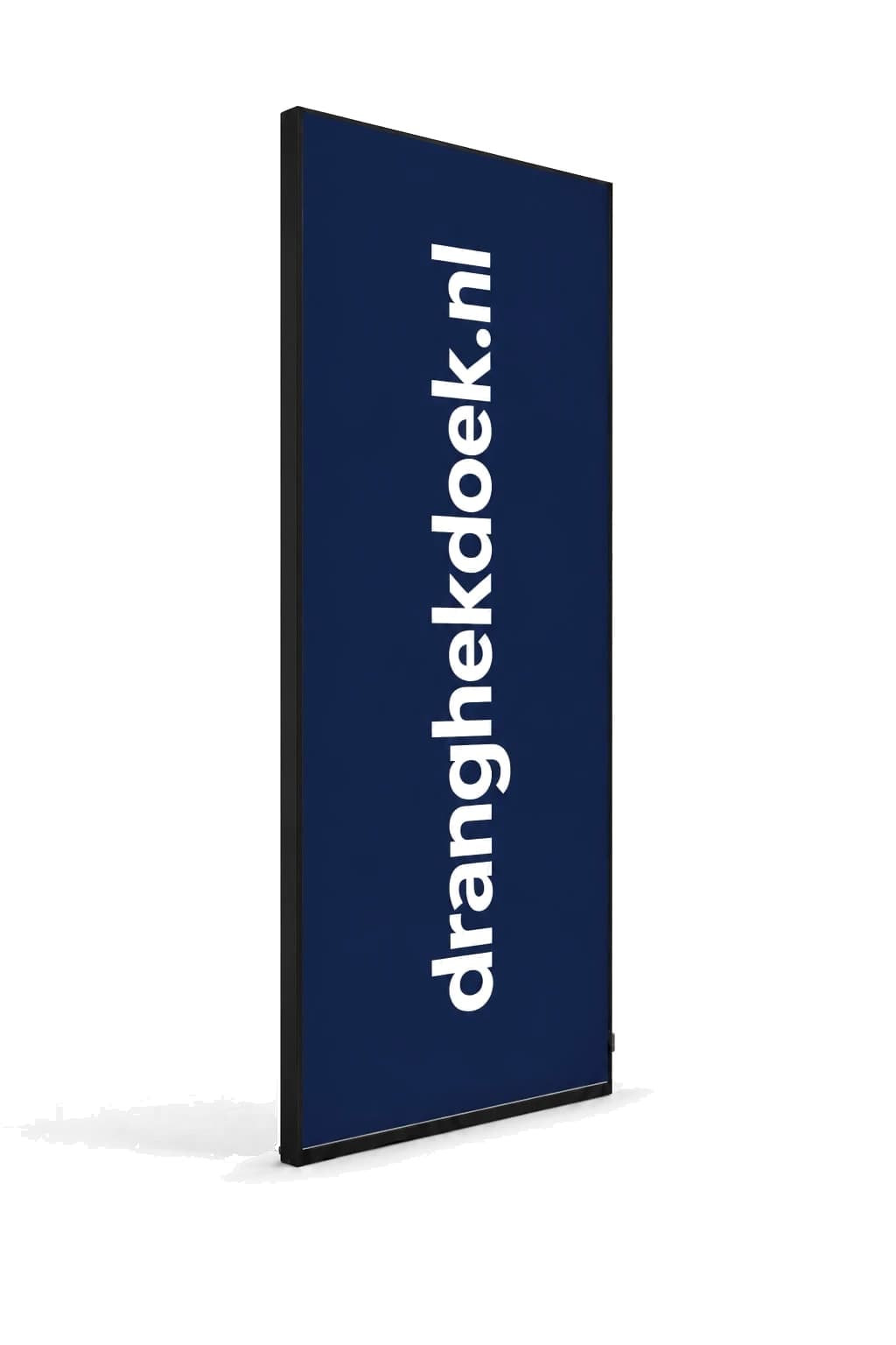 LED-frame met het logo van Dranghekdoek.nl